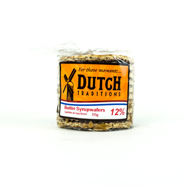 Dutch Traditions 12% Butter Syrup Waffles
